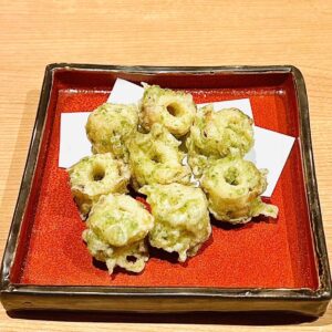 ちくわの磯辺揚げ