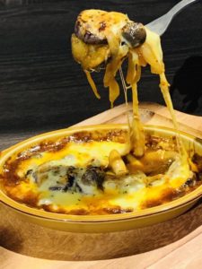 デミソースチーズグラタン