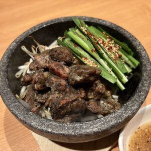 豚タンニラ塩焼き