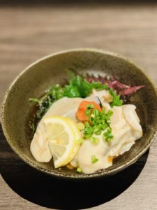生カキポン酢